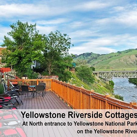 Yellowstone Riverside Cottages Gardiner Exterior photo