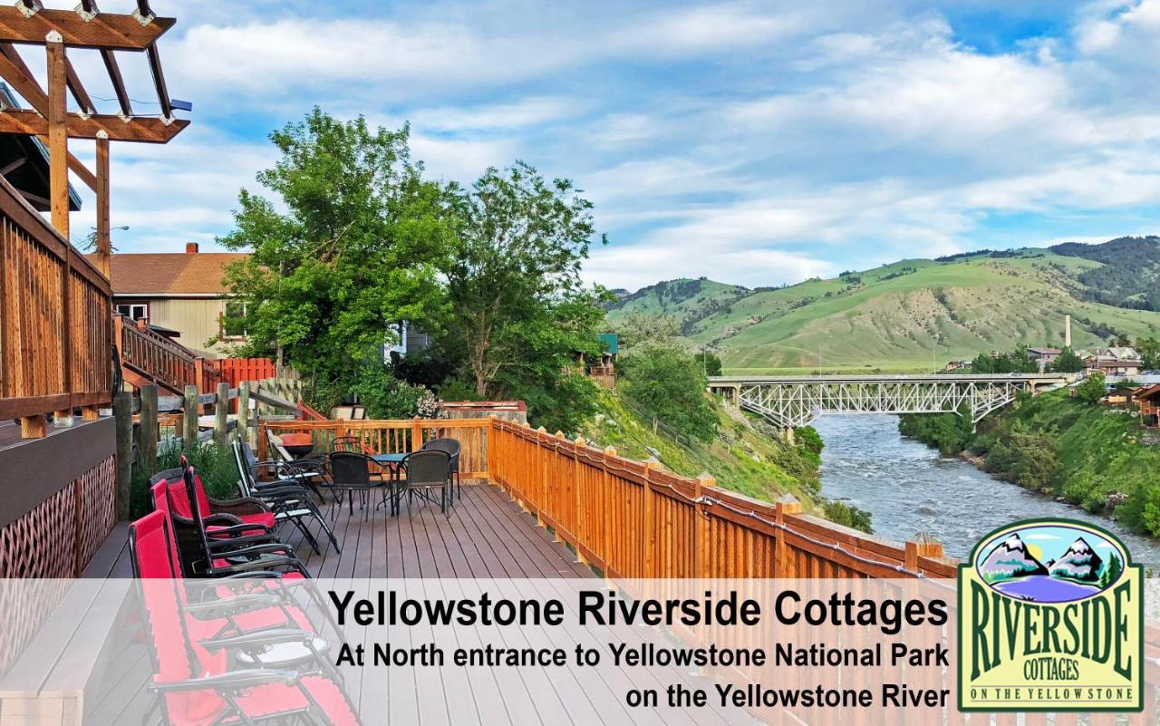 Yellowstone Riverside Cottages Gardiner Exterior photo